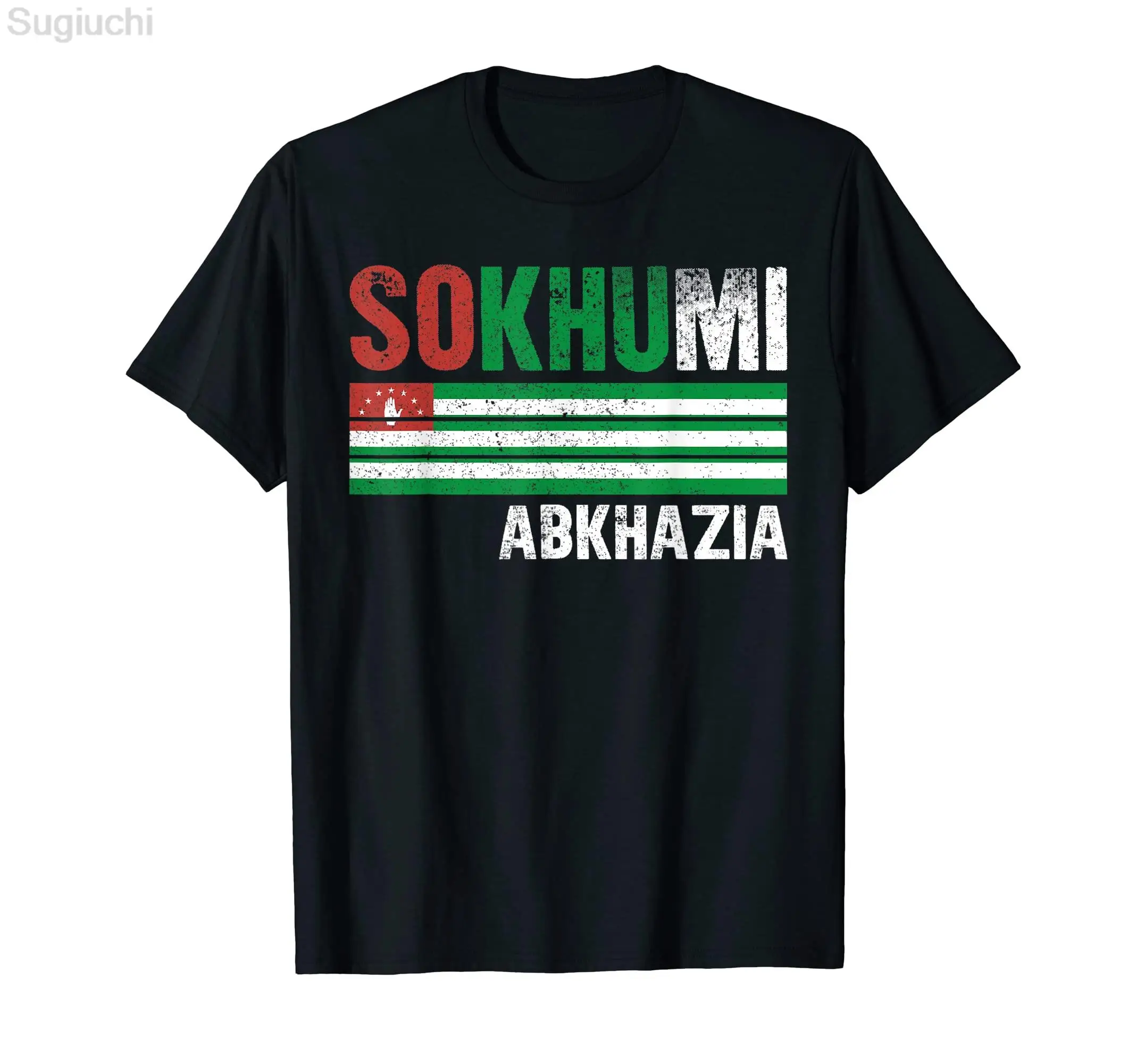 100% Cotton Circassian Abkhazia Flag of Abkhazia MEN WOMEN Hip Hop T Shirts Size XS-5XL