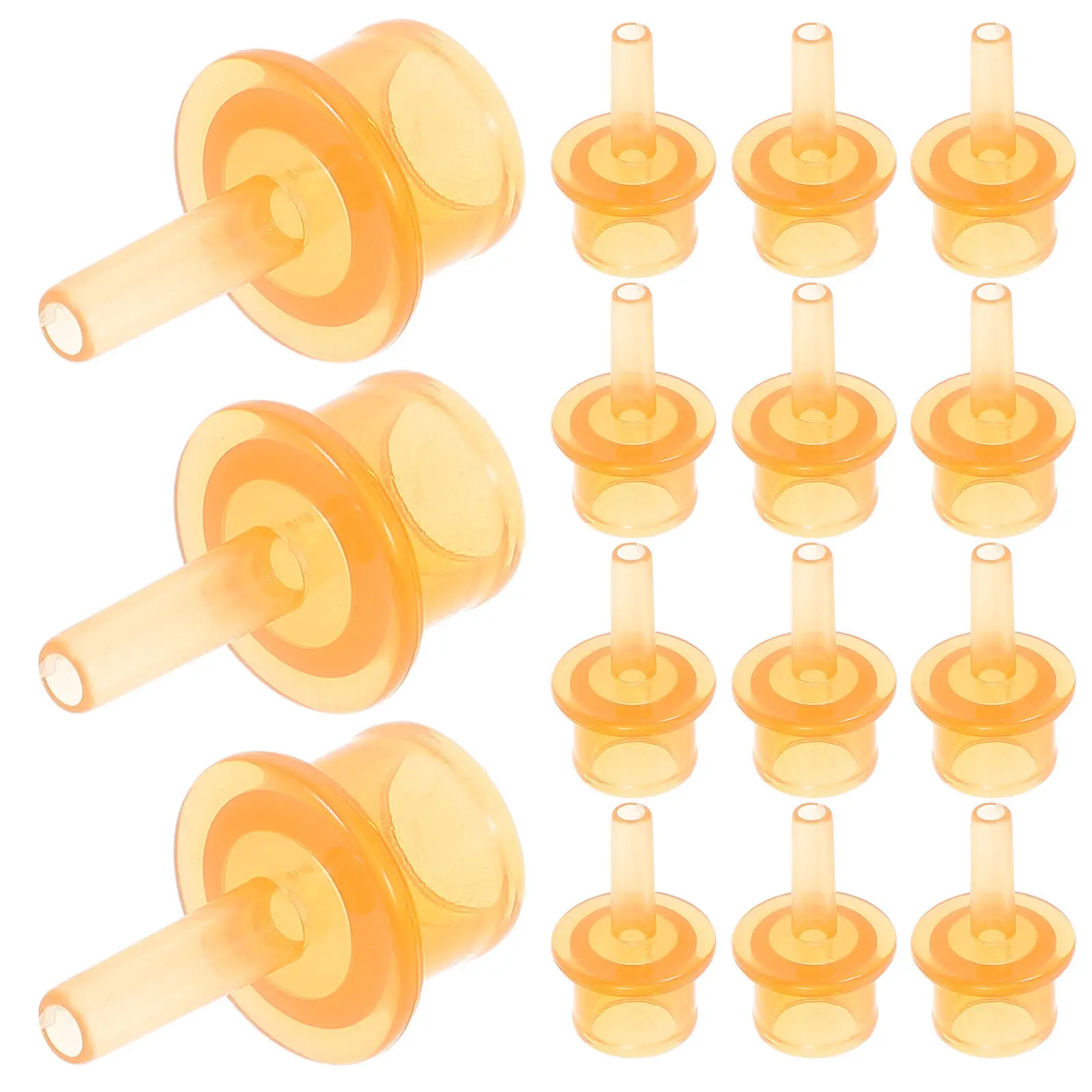 

50Pcs Spout Adapter Baby Bottle Replacement Toddler Cup Adapter Conversion for Learner Cups Drink Bottles PP Replacement Spout