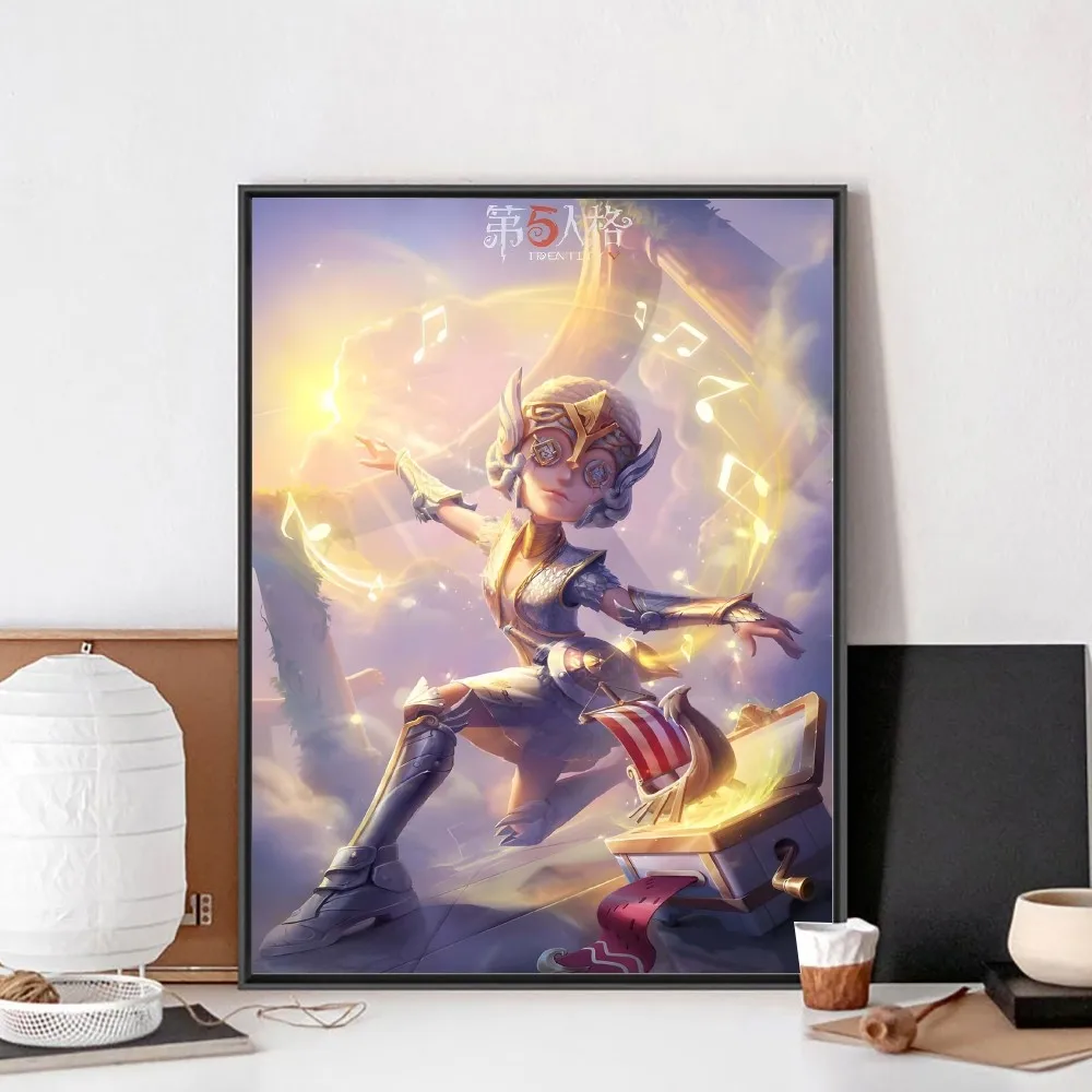 Identity V Chinese Game Poster No Framed Poster Kraft Club Bar Paper Vintage Poster Wall Art Painting Bedroom Study Stickers