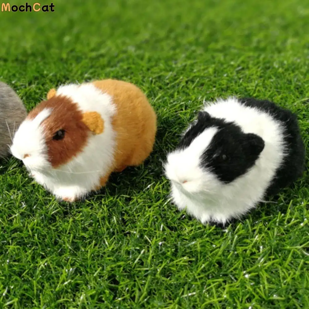 

Cute Chubby Hamster Plush Toy PP Cotton Soft Plush Guinea Pig Doll Hollow Cartoon Animal Stuffed Plushie Doll Decorate Present