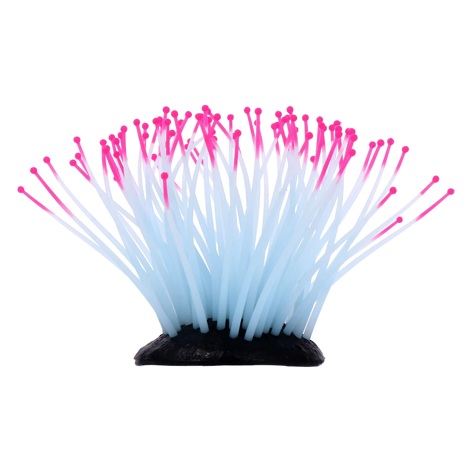 

Luminous Sea Anemone Coral Plant Aquarium Simulation Artificial Resin Landscape Decoration Fish Tank Decor Safe Environmental