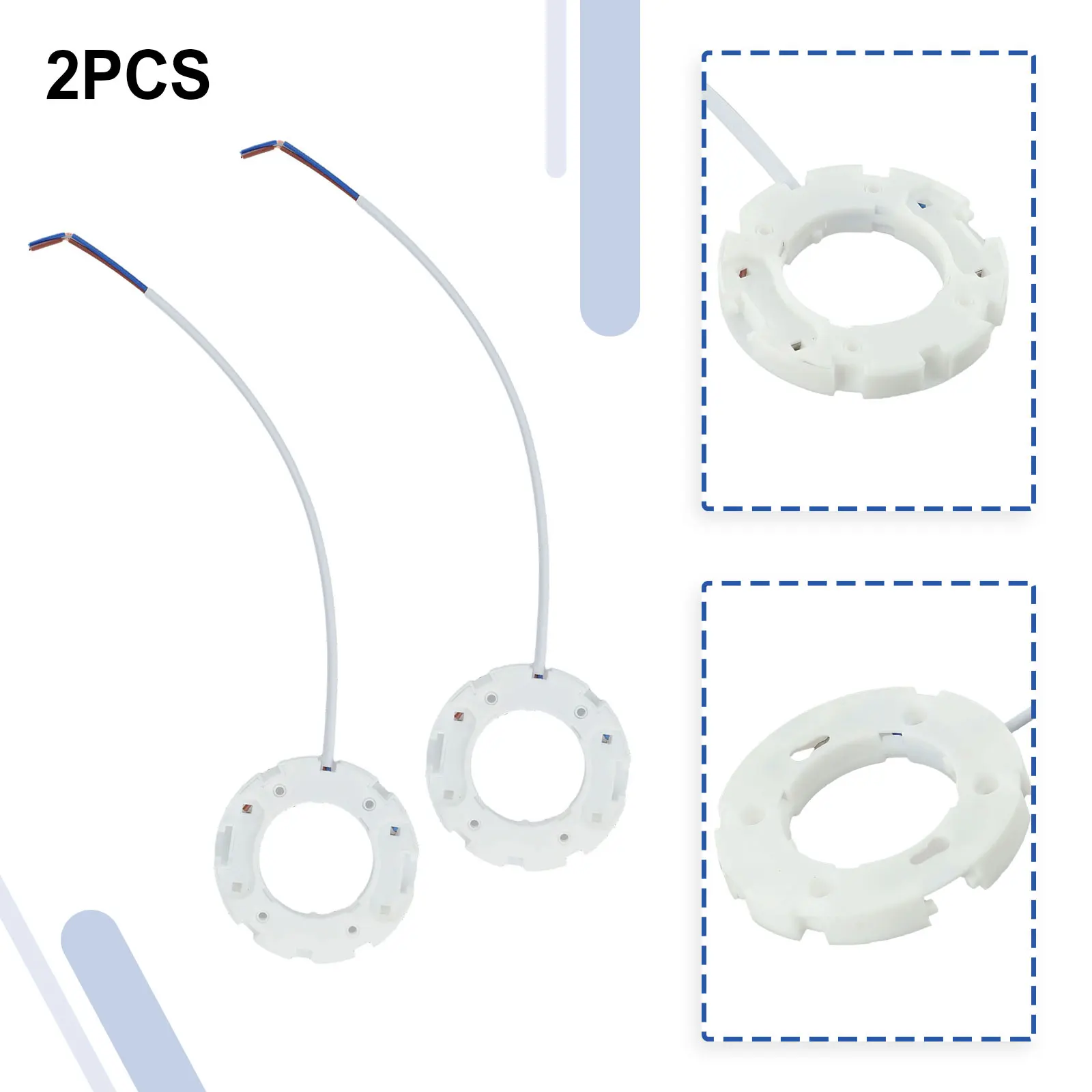 Walls Most Customary Light Source GX53 Lamp Holder LED Light Base Fitting Lamp Holder 10CM Long 12V/85~265V 50/60HZ