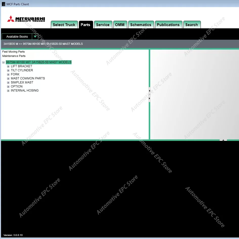 

Mitsubishi Lift Trucks 2025 (MCFA) Каталог запчастей США и руководства по обслуживанию [12/2024]