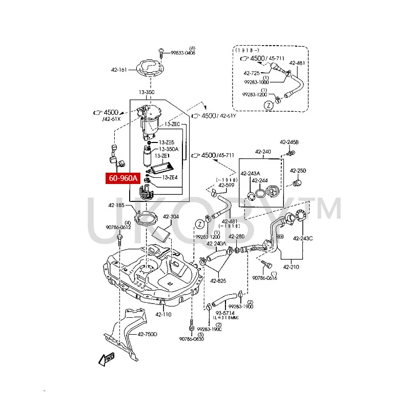 HB0060960AM1 Suitable for Haima 3 Fumeilai 2-3 generations Oil pump float, oil gauge, oil level sensor