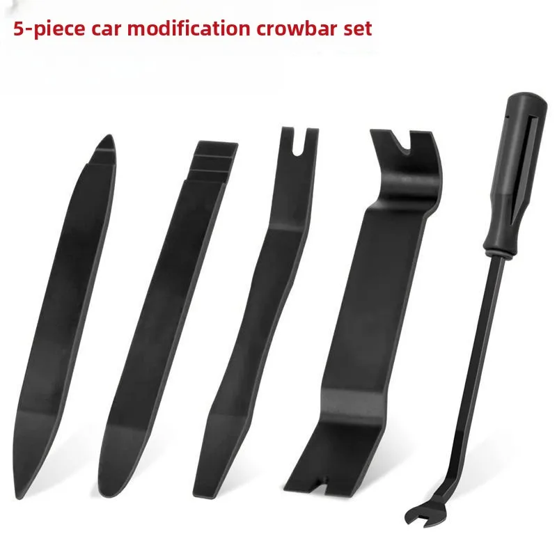 

5pcs Car Audio Stereo Trim Removal Tool Kit Auto Door Panel Dash Pry Panel Scraper Anti Scratch Interior Pruning Hand Tool Set