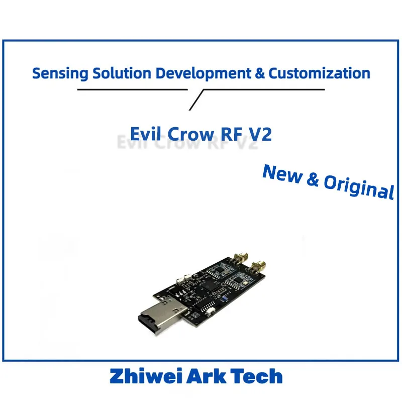 

Evil Crow RF V2 | 1MHz-6GHz Multi-Band Transceiver | Pentesting/IoT Security & Aluminum Case