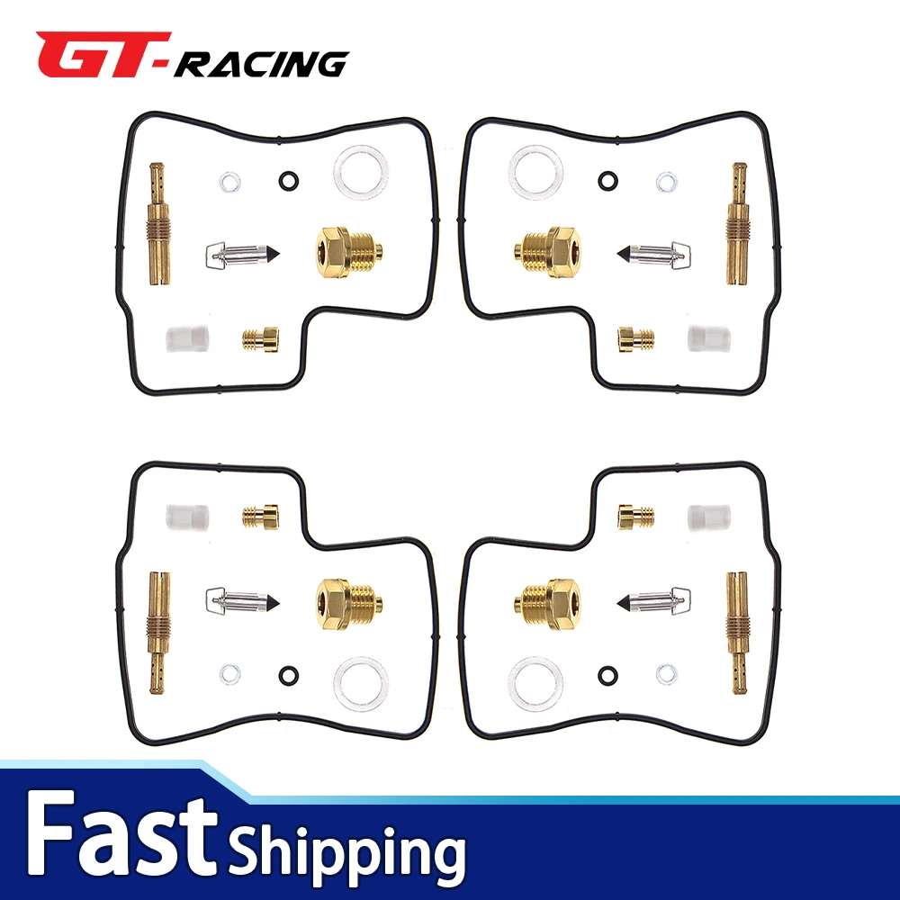 

4Pcs For Honda CBR1000F 1987-1991 CBR 1000 CBR1000 F Carburetor Repair Kit Diaphragm Float
