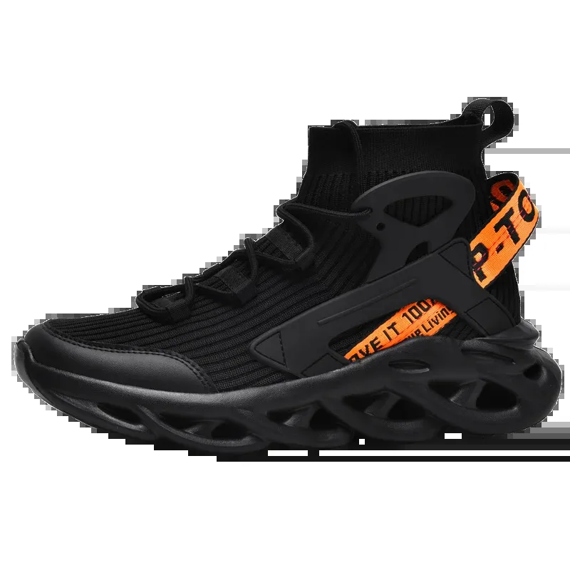 

Casual sneakers men's sports shoes, loafers, fitness walking network, running, large size, high top, breathable flat shoes