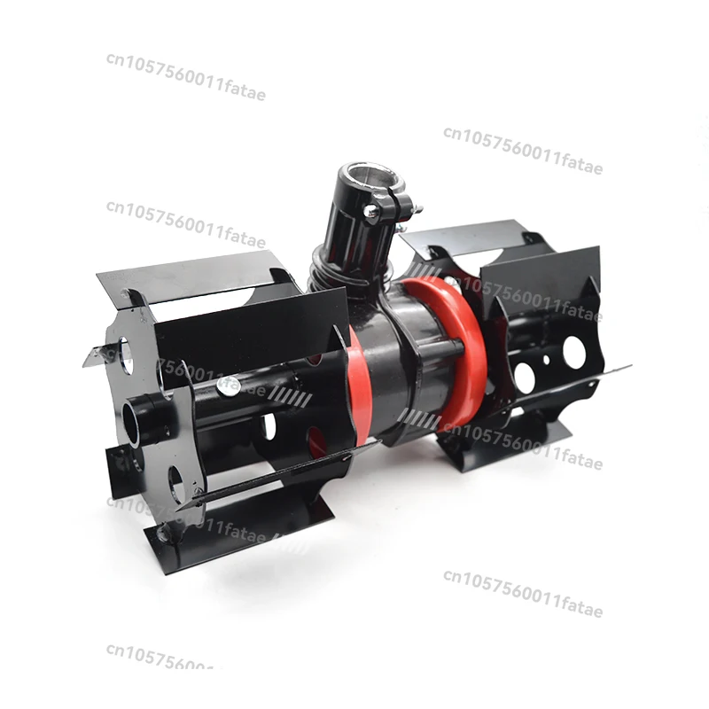 Mini Tiller Parts Garden Tiller Head, Cultivator,Garden Tool Brush Cutter Grass Wheel Head, Soil Loosen Head ,Weeder Head