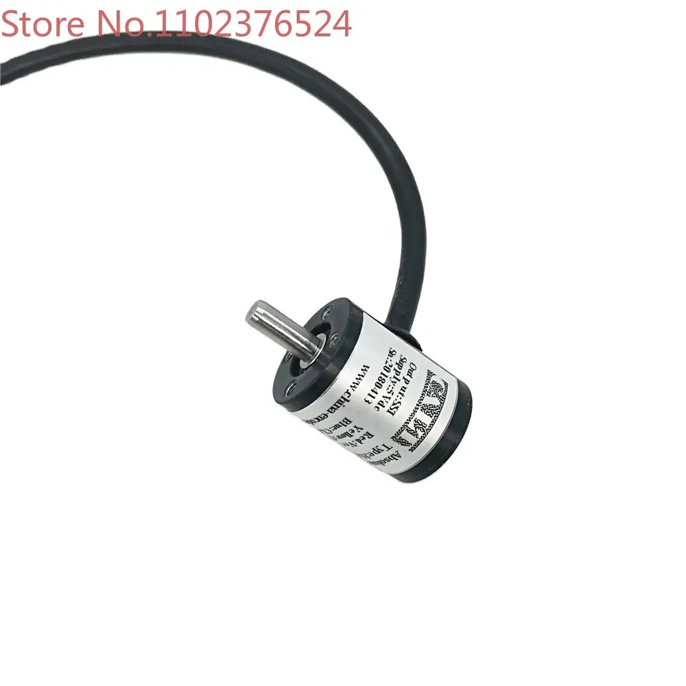 Absolute hall angle sensor HAE18U3.3V12A1 360 degree measure SSI output 4096ppr 1m cable length