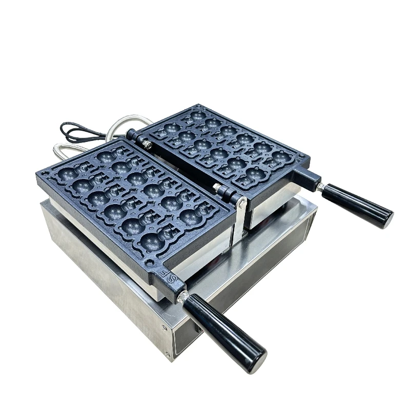 

Kitchenware Commercial equipment 12 bear Waffle machine Kitten bread Internet celebrity snack machine 110V/220V