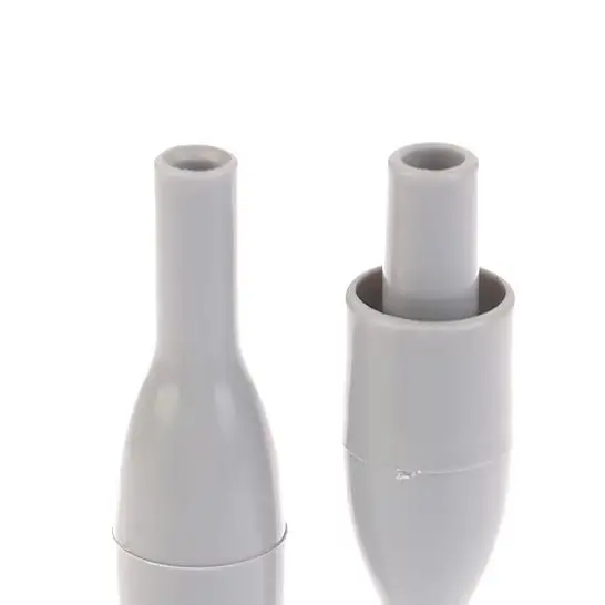 

Dental Oral Saliva Ejector Suction Short Grey Weak Handpiece Valve Dental Materials Weak Handpiece Tip Adaptor