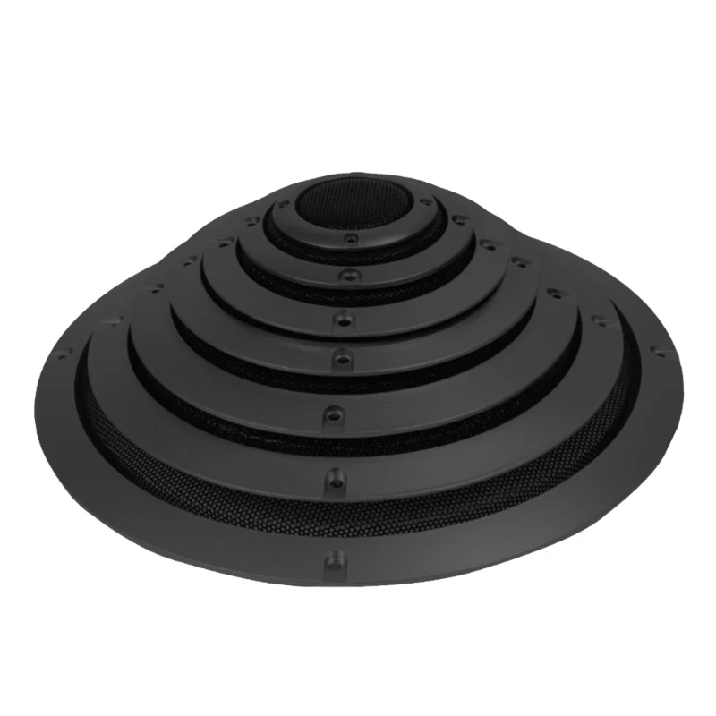 2PCS สีดำ 2 ''3'' 4 ''5'' 6.8 ''8'' เครื่องเสียงรถยนต์ซับวูฟเฟอร์ลำโพงวงกลม Dropship