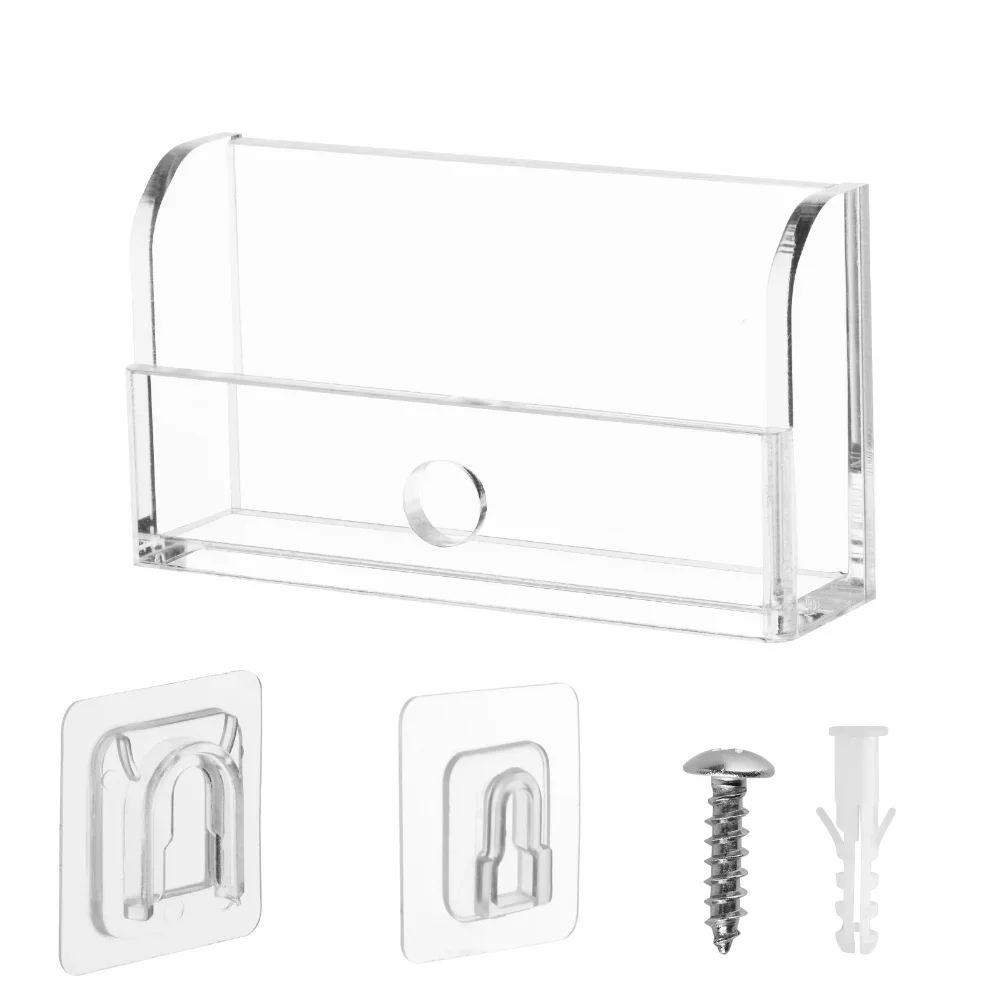Remote Controller Wall Mount Stand for LiftMaster 893LM 893Max 891LM 971LM Acrylic Holder Secure and Neat Storage Solution
