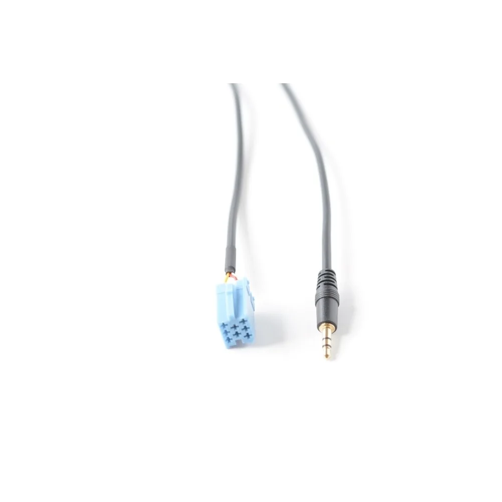 Audio Input Cable with 3 5mm AUX Jack for BLAUPUNKT Aftermarket Car Radios Featuring 8Pin Mini ISO Connector for Mobile Devices