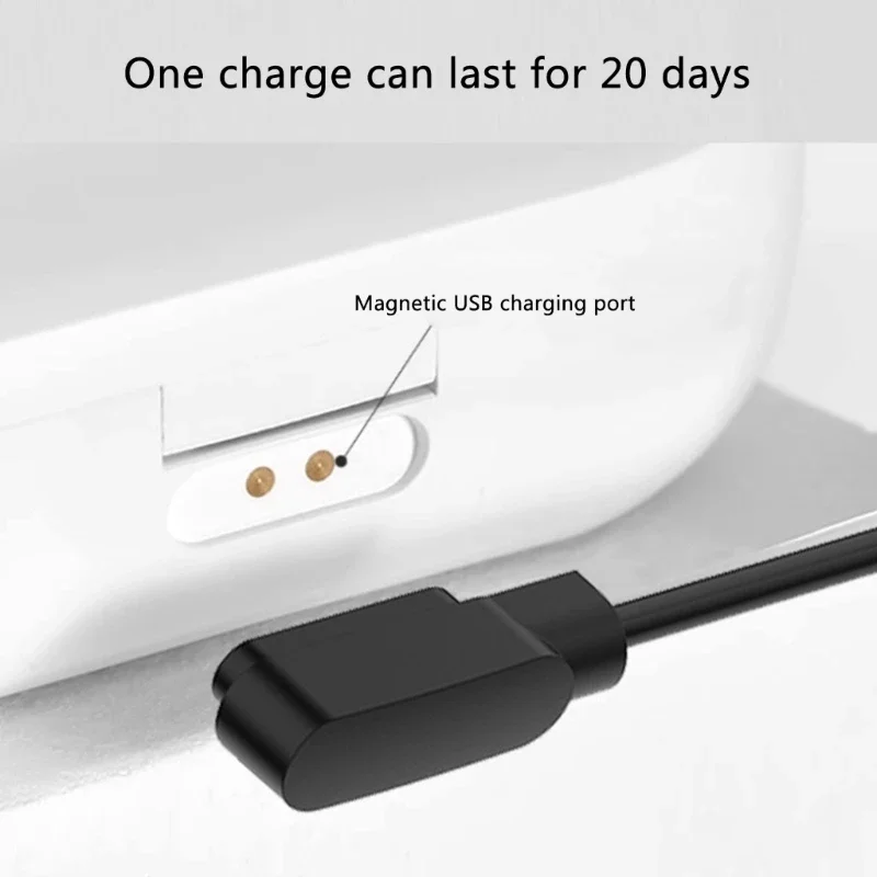 من السهل حمل كابل الشحن المغناطيسي لـ Eraclean GM01/GM02 Lens Lens ، حماية محمومات محمومة