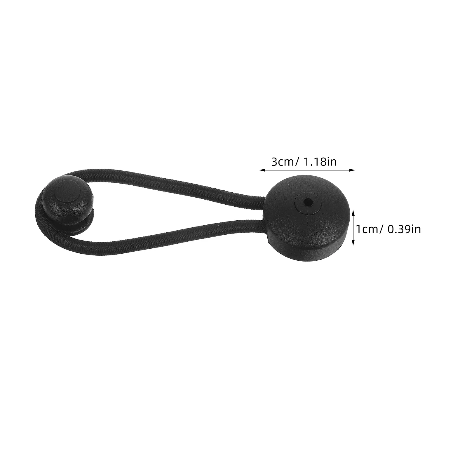 قفل حبل من النايلون الأسود المقاوم للصدمات، غطاء قماش بحري، غطاء قارب، أجهزة يخت مقاومة للطقس، تثبيت سريع