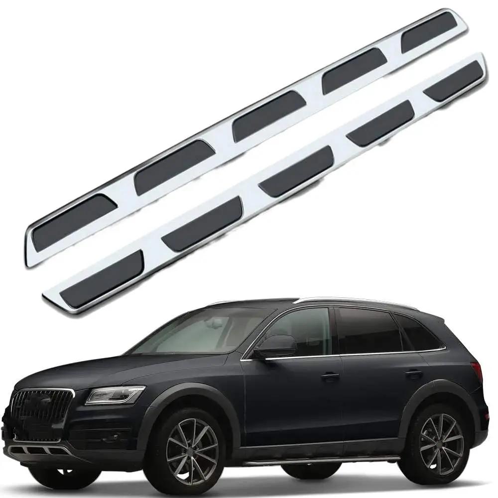 FTAPACCE 2PCS Side Steps Running Boards Nerf Bars Side Pedal Protector Fits for Audi Q5 2018-2023