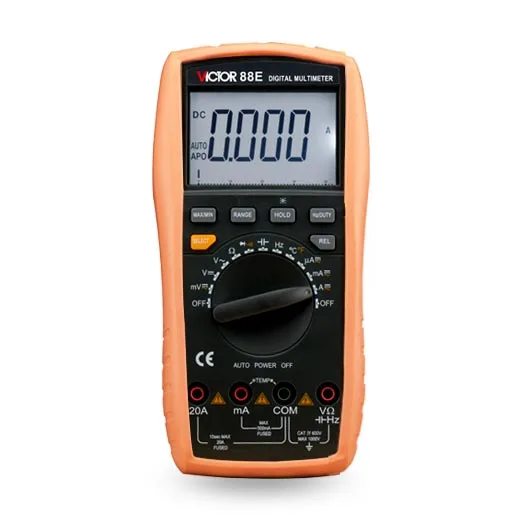 RUOSHUI VC88B  VC88E Digital Multimeter High-Precision Smart Electrician Repair Measurable Frequency Tester Meter Backlight