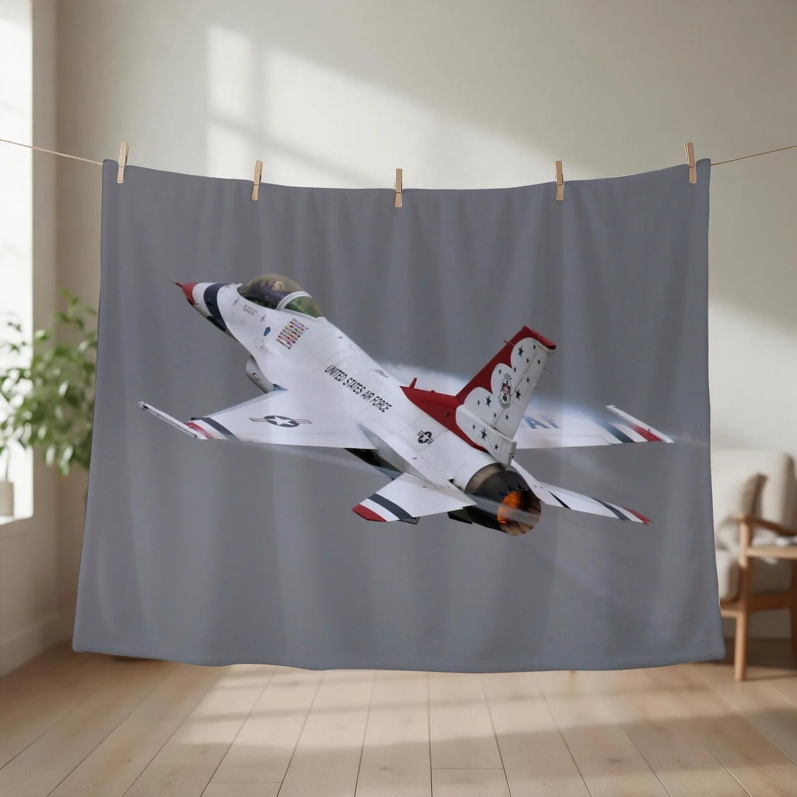 Thunderbird Power Throw Blanket