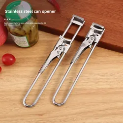 Rotating Cap Stainless Steel Screw Cap Rotating Manual Adjustable Can Opener Anti Slip Bottle Cap Kitchen Tool Bottle Opener Hot