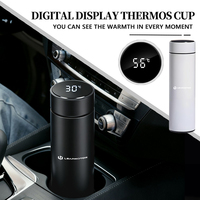 500ML Temperature Display Thermos Cup Stainless Steel Divided Thermos Bottle For Leapmotor t03 s01 c11 2023 C01 T03 S01 C10 C16