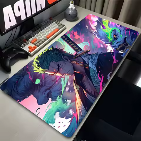 Mouse Pad XXL Laptop Japan Anime Gaming Mousepad PC O-ones P-pieces Gamer Cabinet Keyboard Rug Large Z-Zoros HD Desk Mat