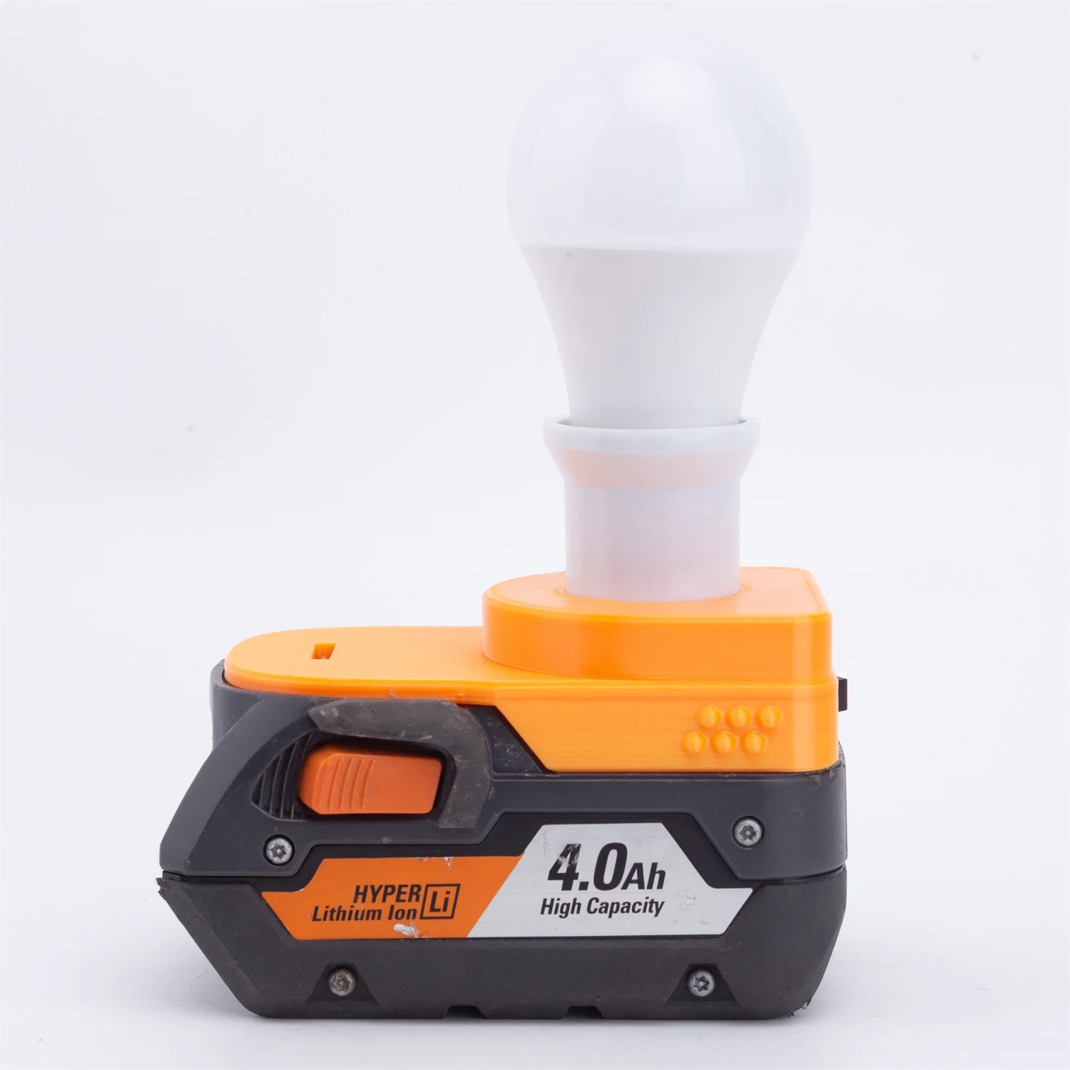 Portable Cordless Indoor and Outdoor Emergency Light For Ridgid 18V Li-ion Battery Powered LED Work Light-Power Tool Accessories