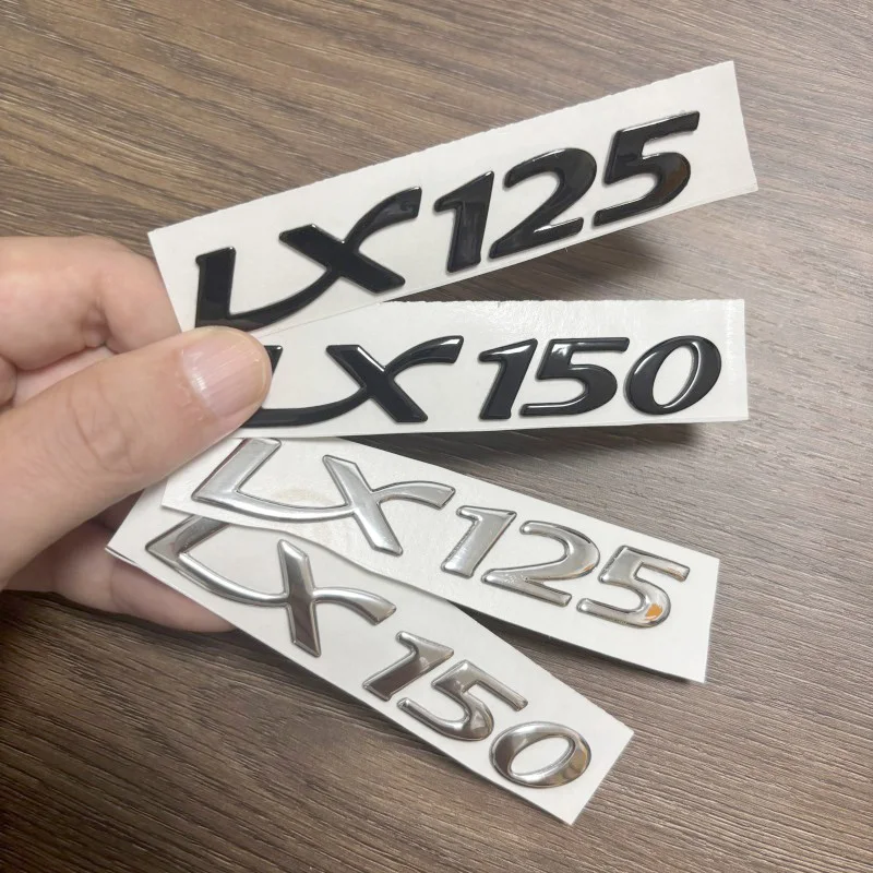 سكوتر لينة ملصقات للتسمية موتو 125 150 LX دراجة نارية شعار تعديل ثلاثية الأبعاد مناسبة ل GTV GTS GTA سوبر سبرينت LX125 LX150