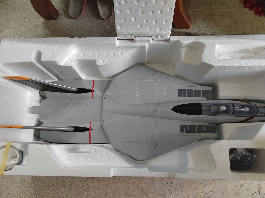 Xfly المزدوج 40 مللي متر المحرك F-14 "Tomcat" التوأم محرك أنبوبي 970 مللي متر جناحيها مقاتلة تجميعها الثابتة الجناح الكهربائية نموذج عيد الميلاد Birt