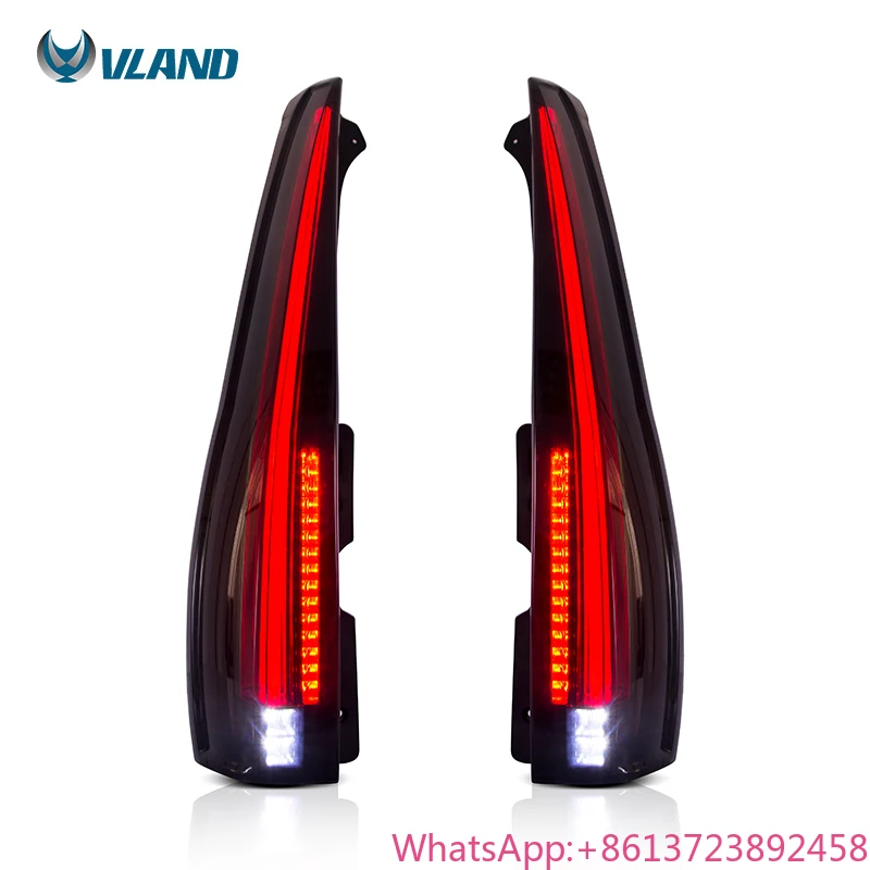 

VLAND Manufacture LED Long Taillights Rear Lamp Assembly for Chevrolet Tahoe Suburban 2007-2014 for GMC Yukon
