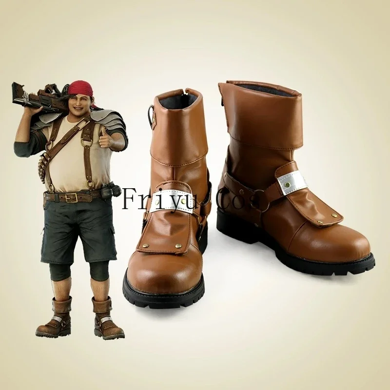 

Game Anime VFF7 Final Fantasy VII Wich Halloween Carnival Party Cosplay Shoes Boots Costume Accessorie