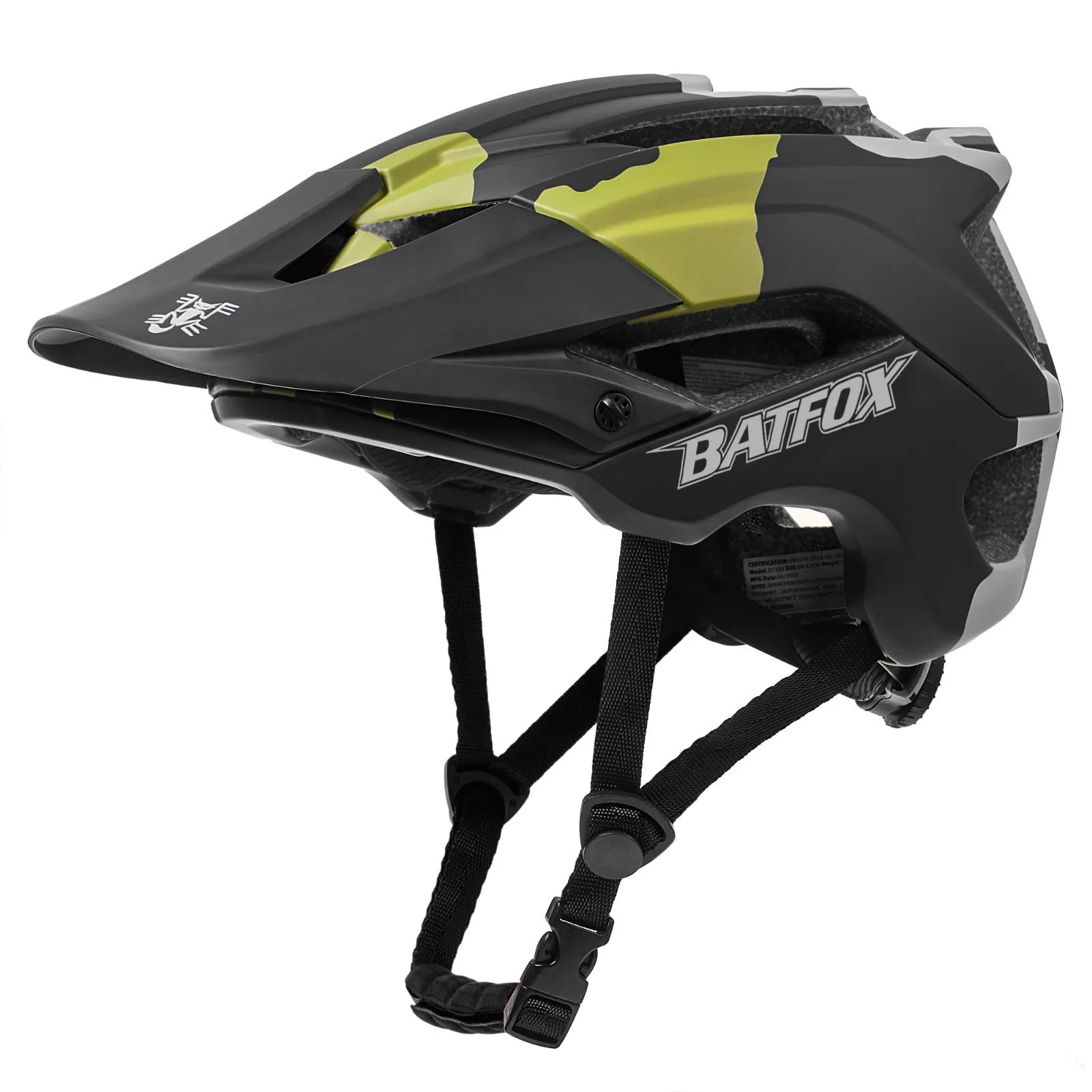 

BATFOX MTB DH Bicycle helmet Adjustable Ultralight Road Mountain Bike Safely Hat Men Women Outdoor Racing Riding Cycling helmets