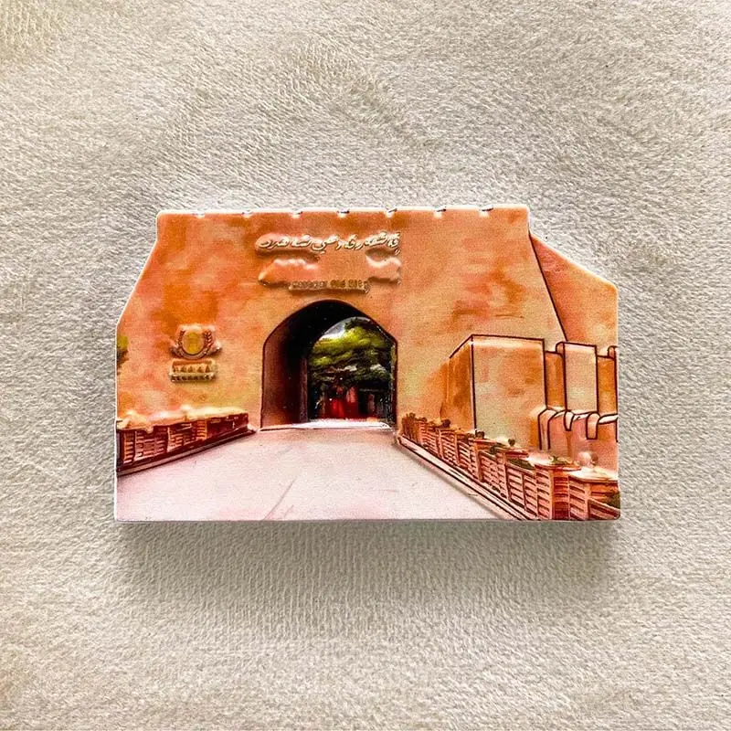 

Xinjiang Specialty Souvenir Kashgar Fridge Magnet Decoration 3D Relief Travel Gift Magnet