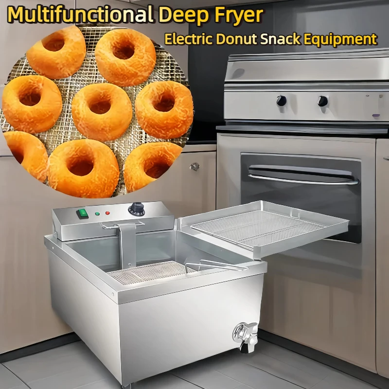 

Automatic Dunkin Ophelia Botti Donut Machine/doughnut Fryer/doughnut Making Forming Frying Machine Donut Fryer Deep Fryer 3000W