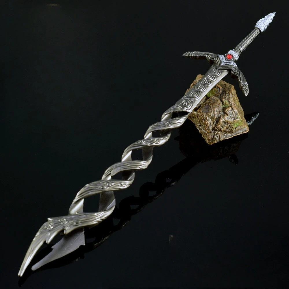 30cm Godslayer's Greatsword  Ring Game Peripheral  Eldened All Metal  Gift Box Toy Samurai Craft Accessorie Ornament Collections