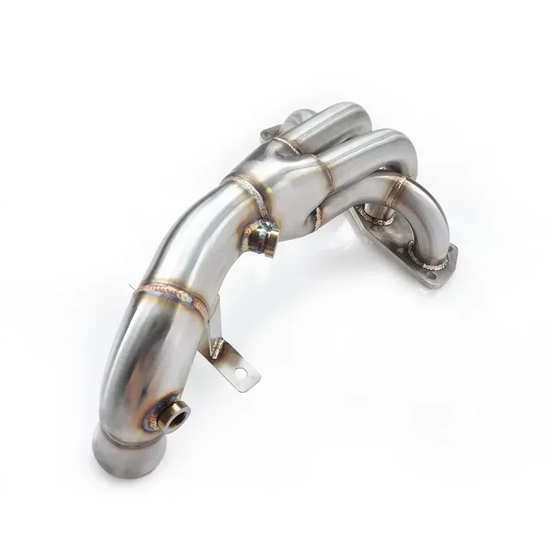 High Performance Stainless Steel Manifold R56 R55 1.6L 2005-2013 Exhaust System Downpipe Converter