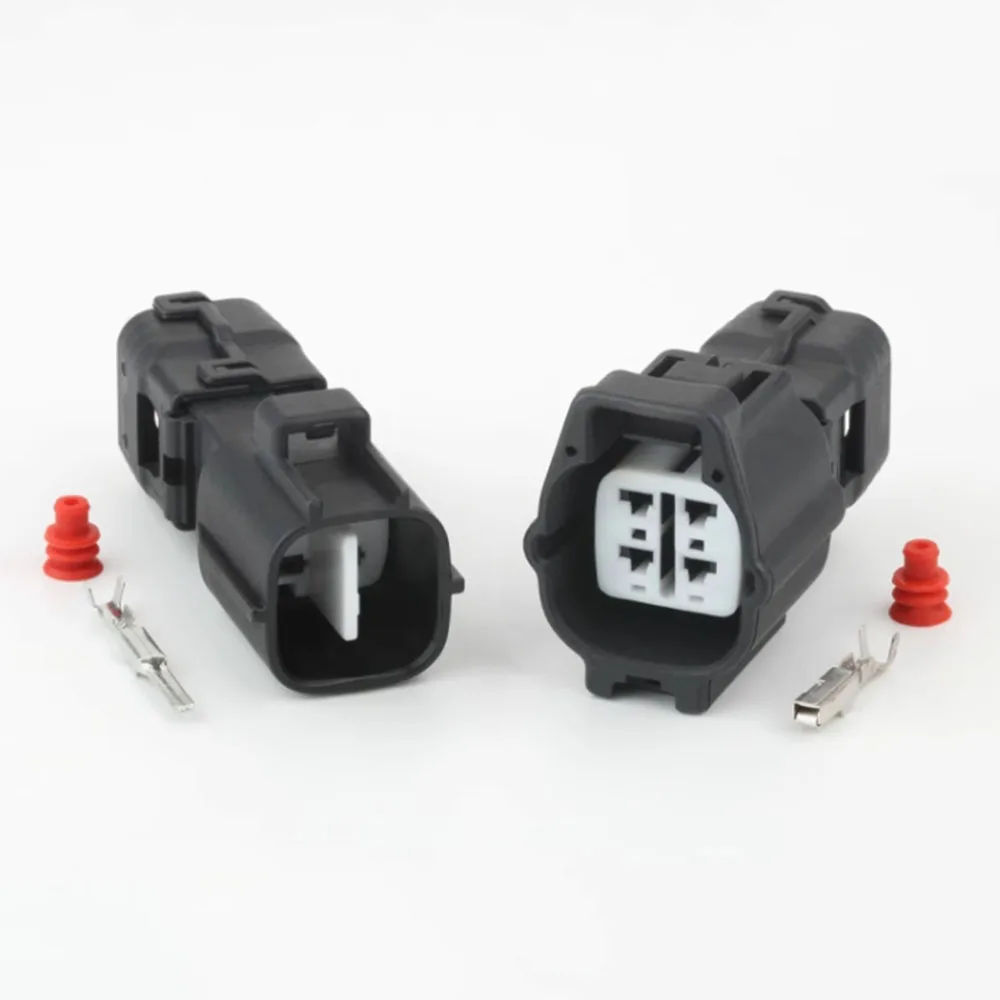 5/10sets Auto 4pin Sumitomo Electric Rear Pedal Sensor Plug Wiring Harness Connector 6188-0472 6189-0685