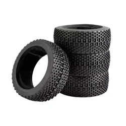 4Pcs Remote Control Car Rubber Tyre Tire Wheel HSP 112*43mm For 1/8 Nitro Power Buggy Baja HPI HIMOTO