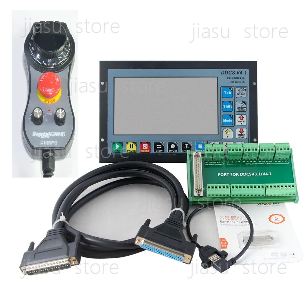 Offline motion controller mach3 engraving machine controller numerical control machine tool control step DDCS V4.1