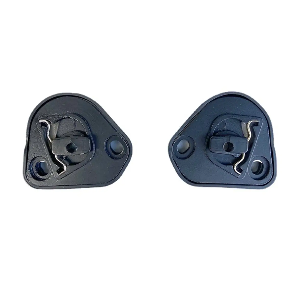 #76P (Black)Motorcycle metal Helmet Visor Gear Base Kit with Screws,Automotive Parts & Accessories