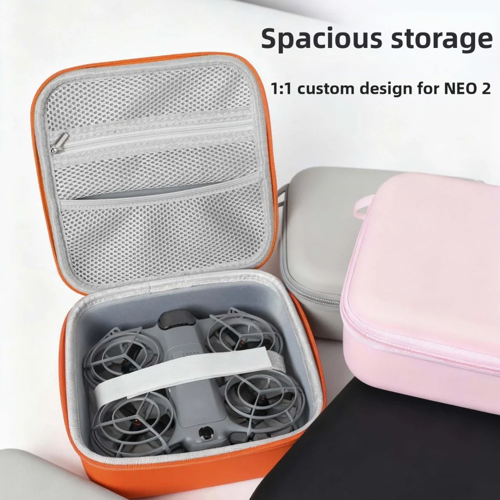 

Сумка для хранения летной камеры для дронов с камерой DJI NEO2, мини-портативная защитная сумка из ЭВА размером с ладонь, сменные аксессуары