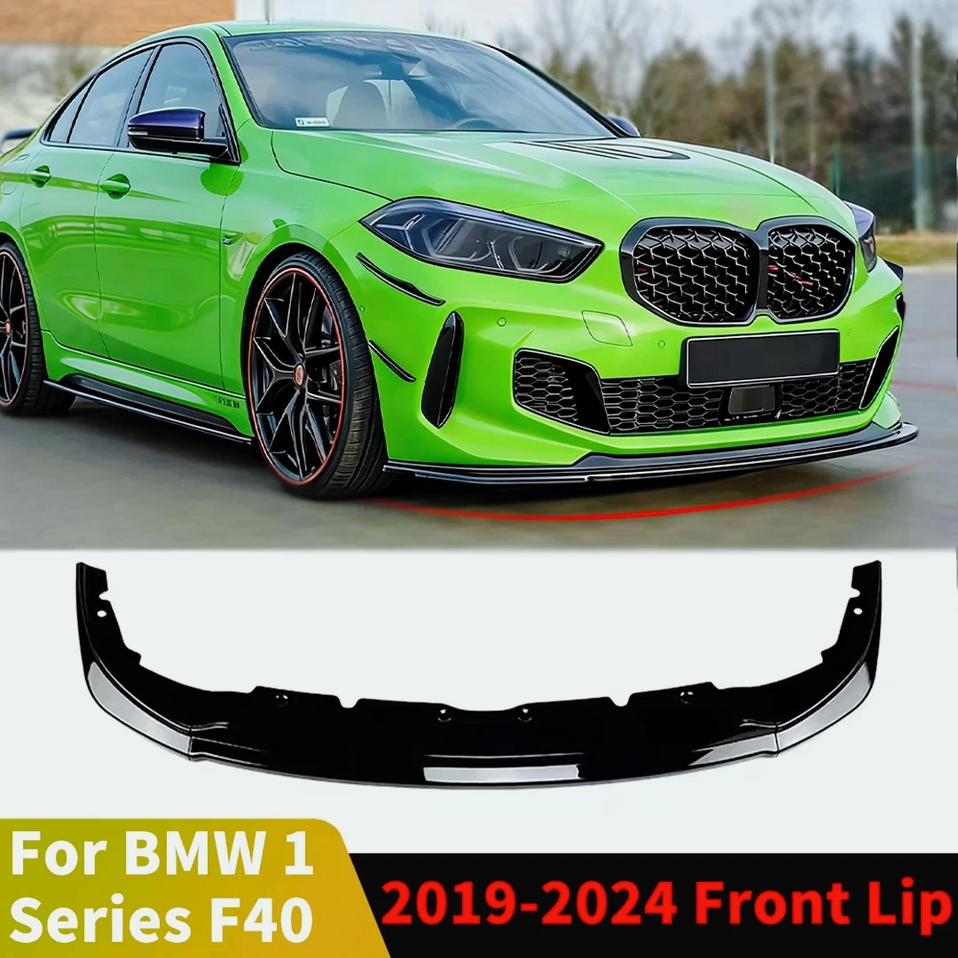 DB-Accesorios  Tuning, Lip Delantero, Splitter, Alerón para BMW Serie 1 F40 2019-2024 Versión M Sport