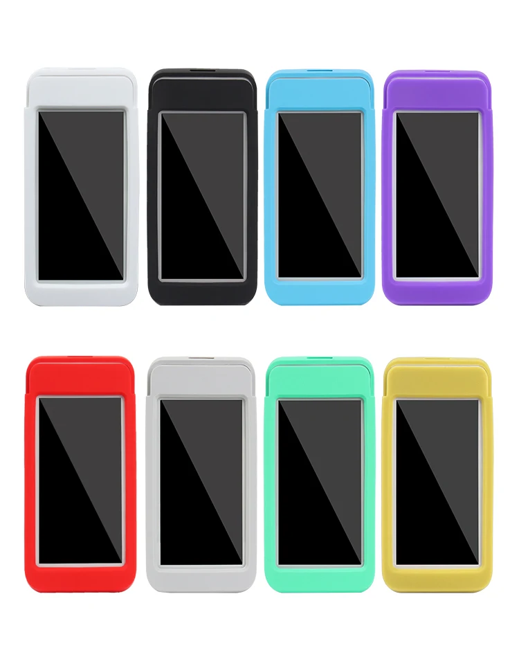 Capa protetora de silicone macio durável anti-queda para terminal pos portátil pax a920 pro/a920