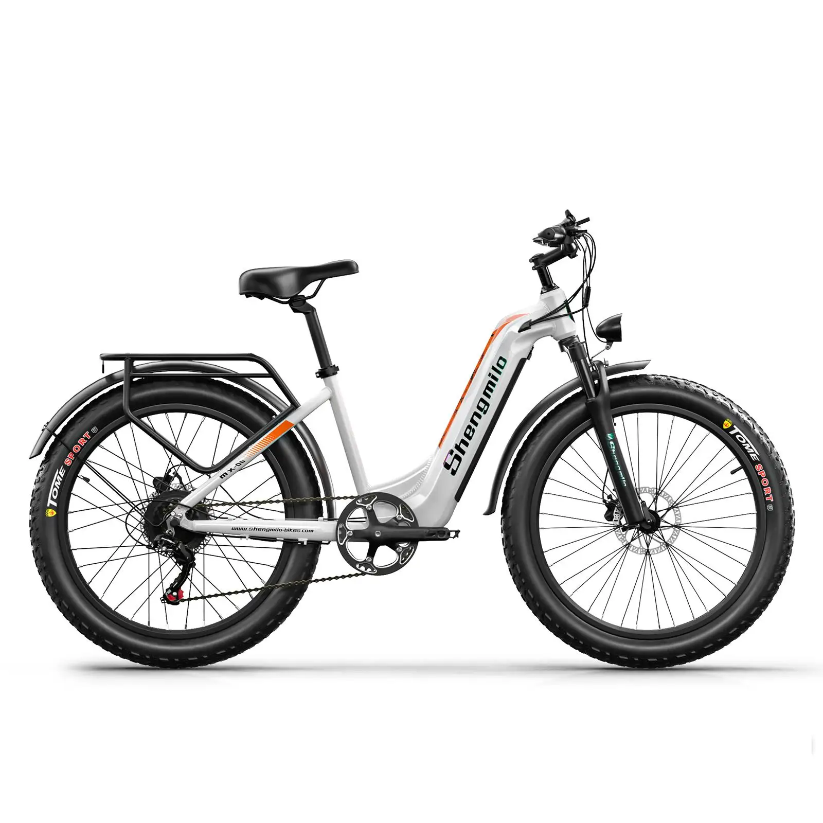 Shengmilo MX06 Elektrofahrrad - 1000W Motor - 48V 17,5AH Akku - 26-Zoll-Dickreifen - Reichweite 90km - Hydraulische Scheibenbremsen.