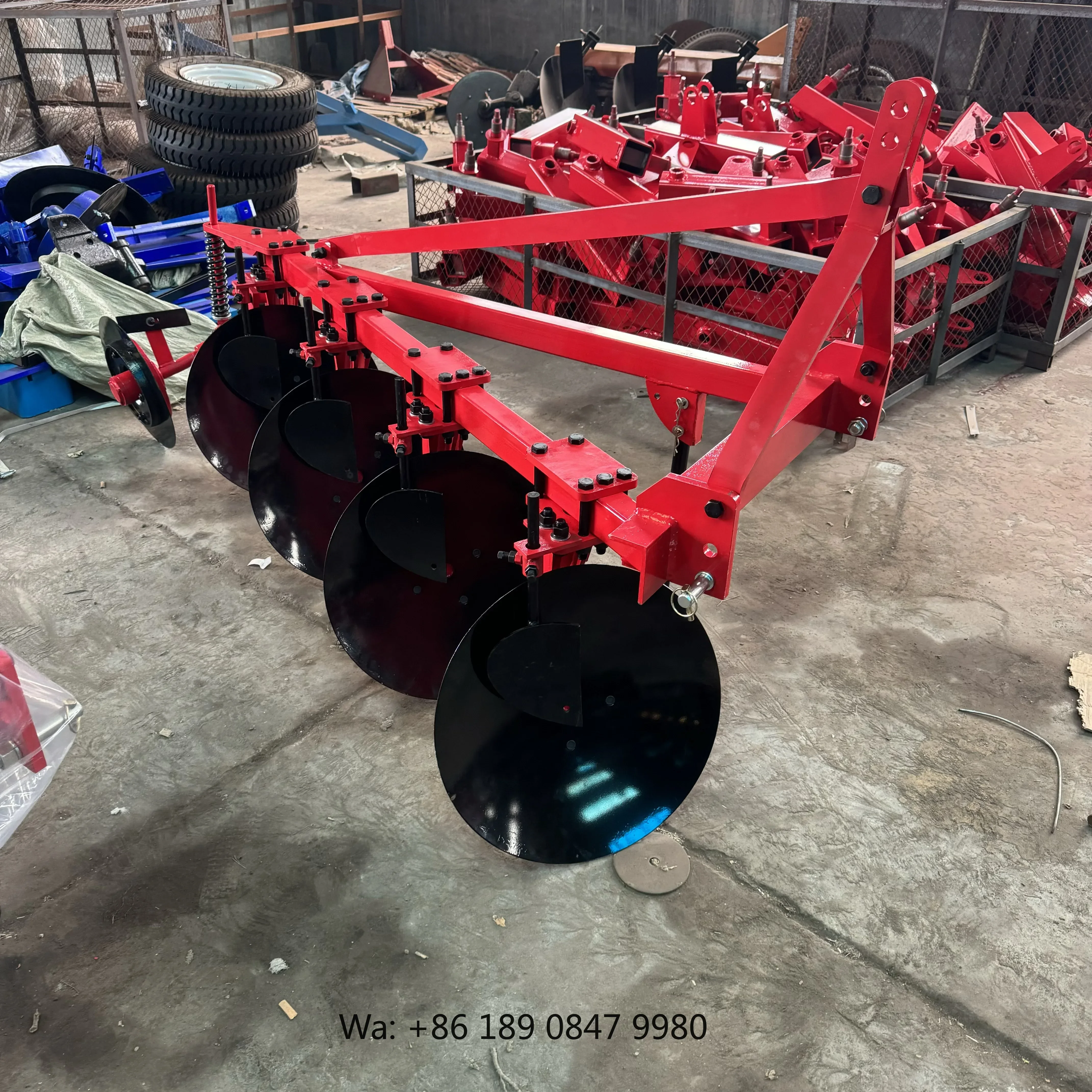 【Hot】Farm Tractor Equipments 18-70hp heavy duty  Disc Harrow Plough