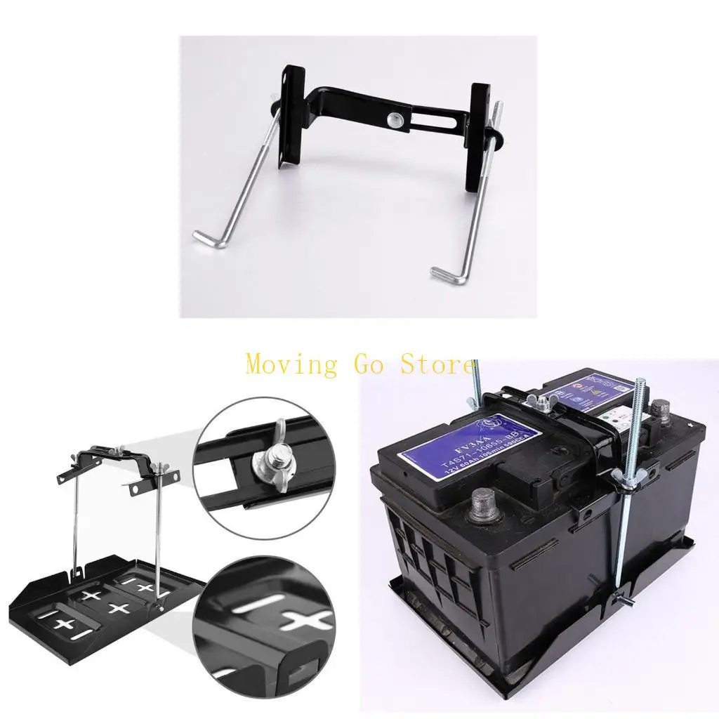 

B5XD Мощный лоток для хранения автомобильных аккумуляторов удерживает зажимные кронштейны.