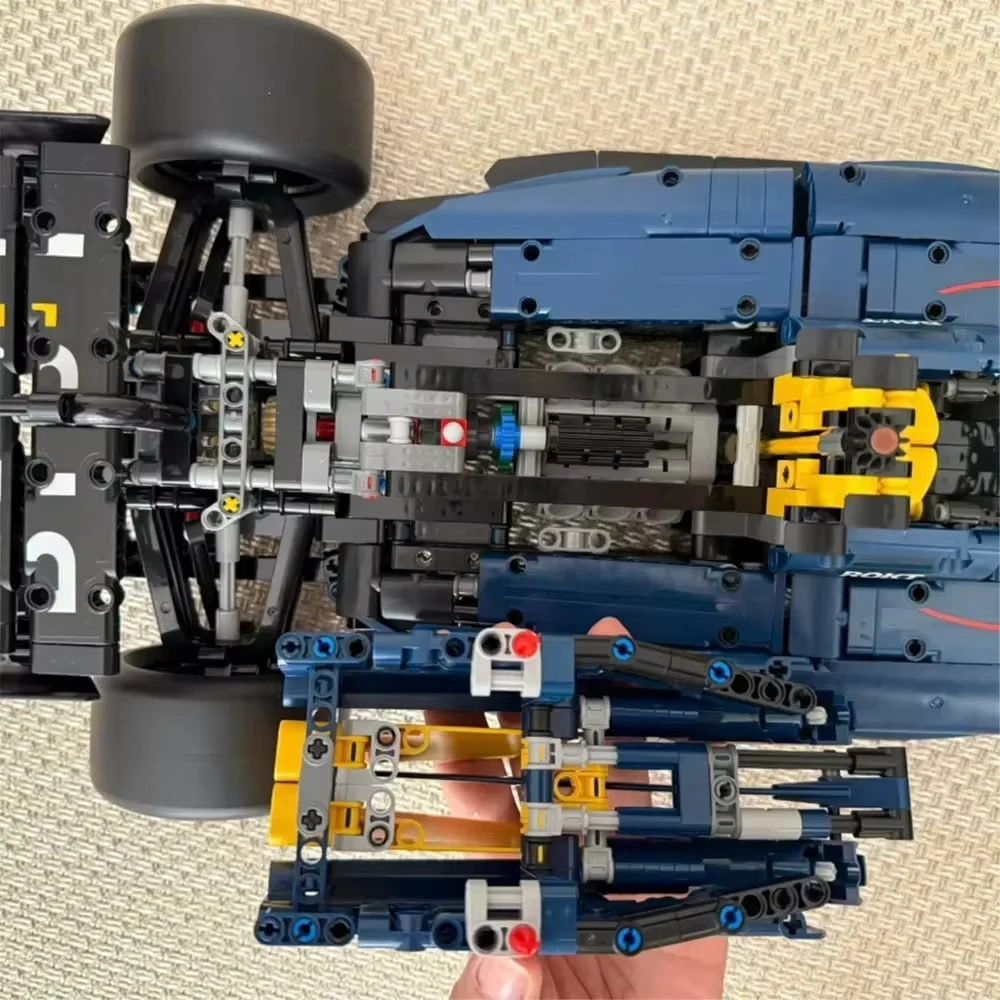 Nueva tecnología fórmula maquinaria de carreras SF-24 niño 42206 montaje difícil 1:8F1 bloques de construcción juguete para regalo para niños