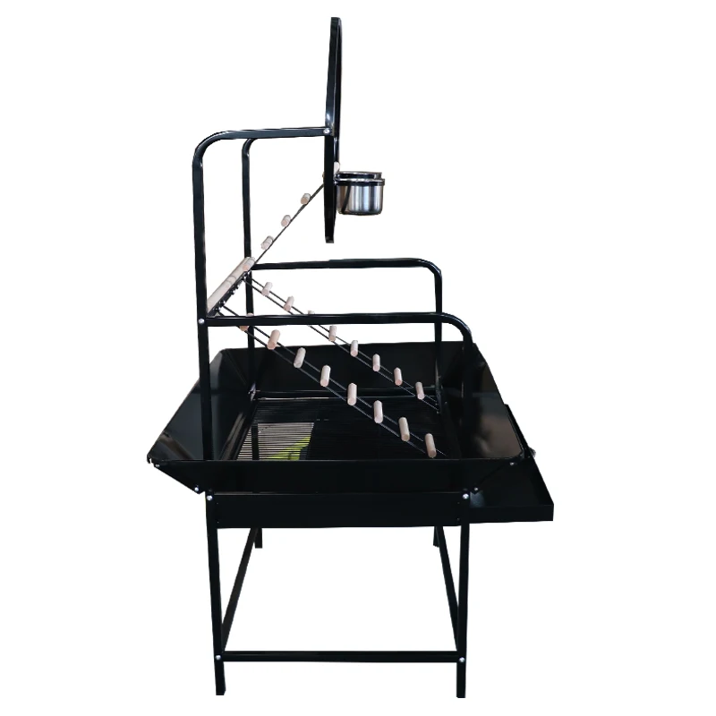 

Factory Custom Metal Pet Cage Wholesale New Design Parrot Stand Big Size Breeding Bird Cages