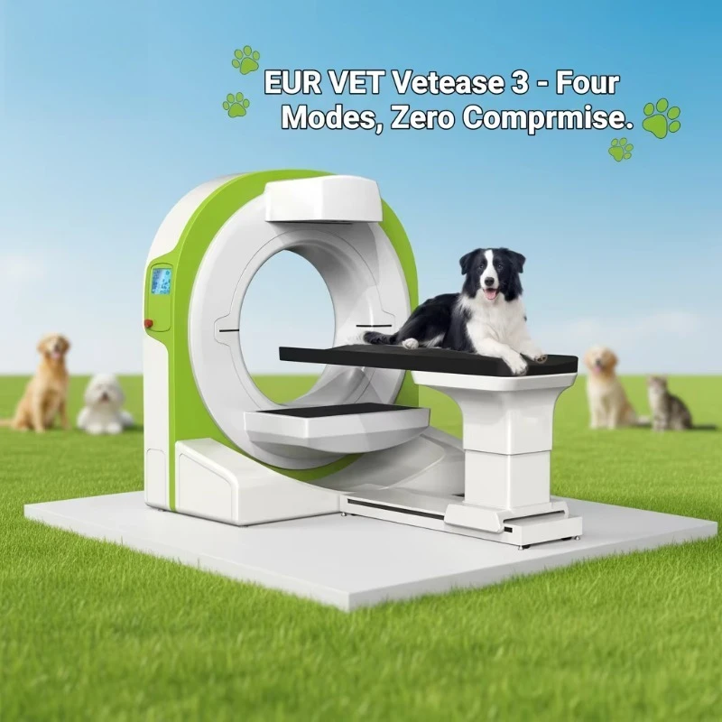 3 CT DR DynDR DentalPano 4-in-1 600Slices 0.14mm 12s 40cm FOV 800mm Bore 1/100Dose Super3D for Animal Clinic